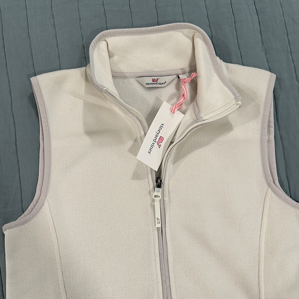 NEW Vineyard Vines Women's Sweater Fleece Vest